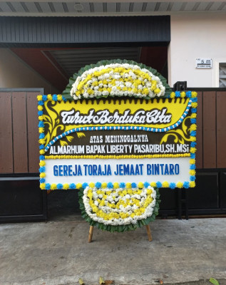 Papan Bunga Duka di Ciparigi